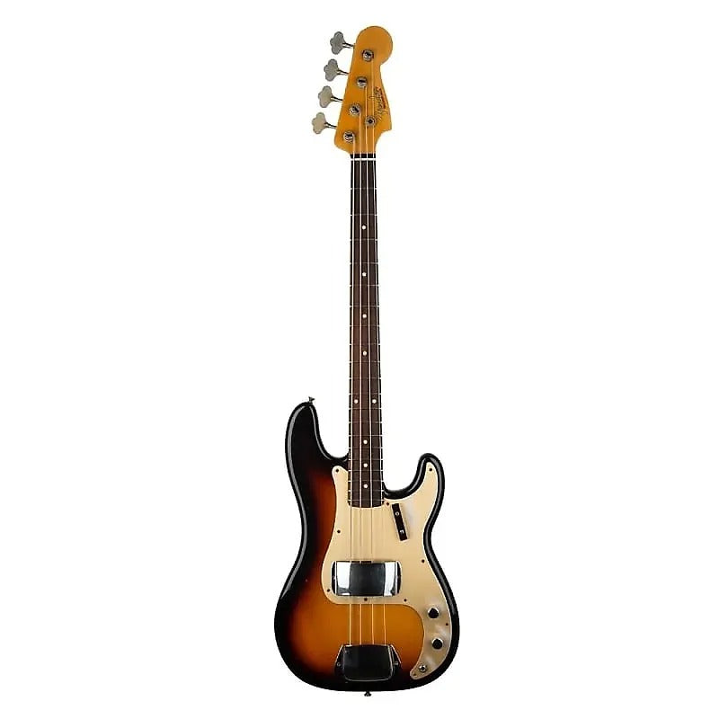 2022 Fender Custom Shop 1959 P-Bass Faded Aged 3-tone Sunburst